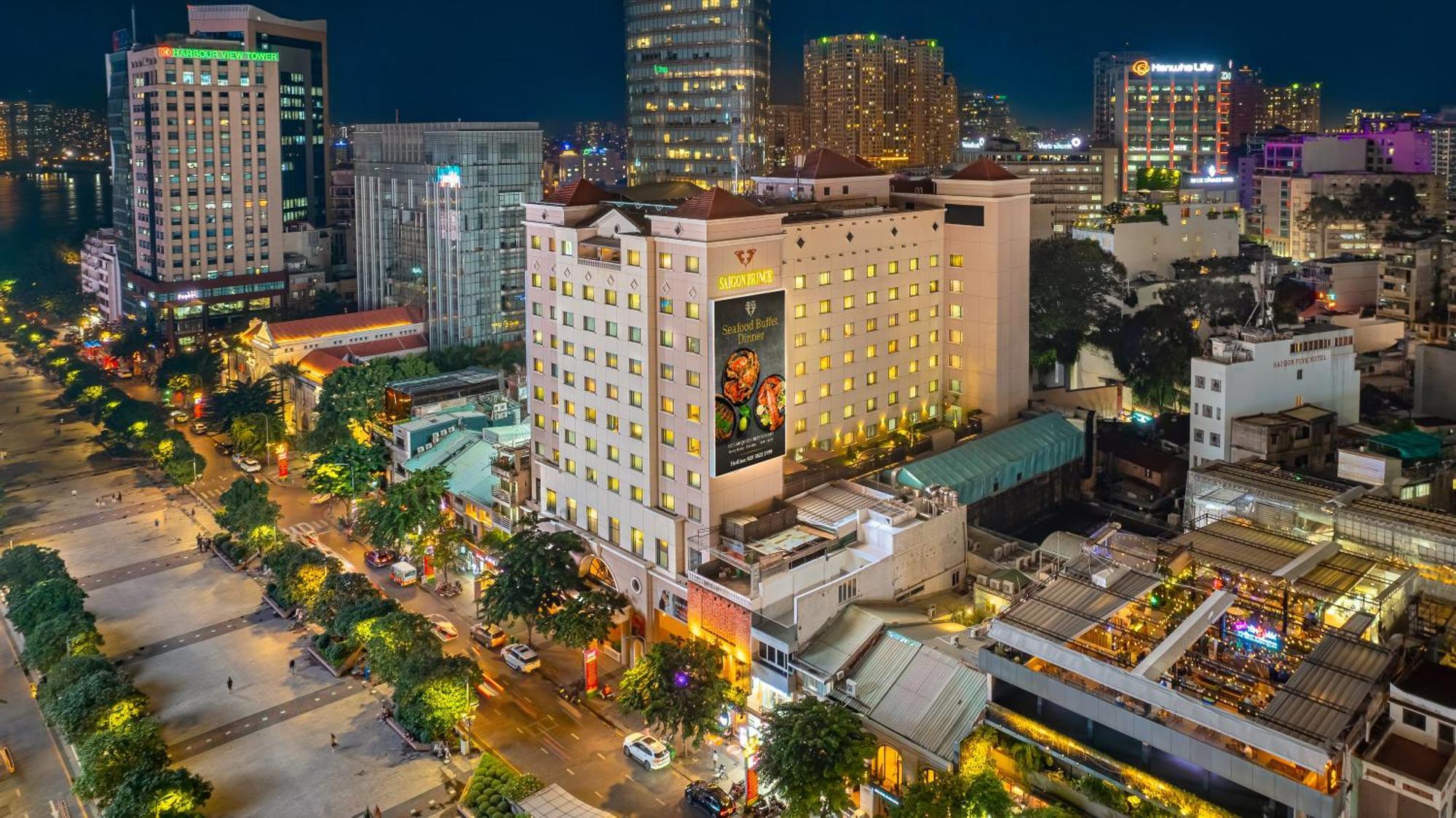 Saigon Prince Hotel Ho Chi Minh-stad Buitenkant foto